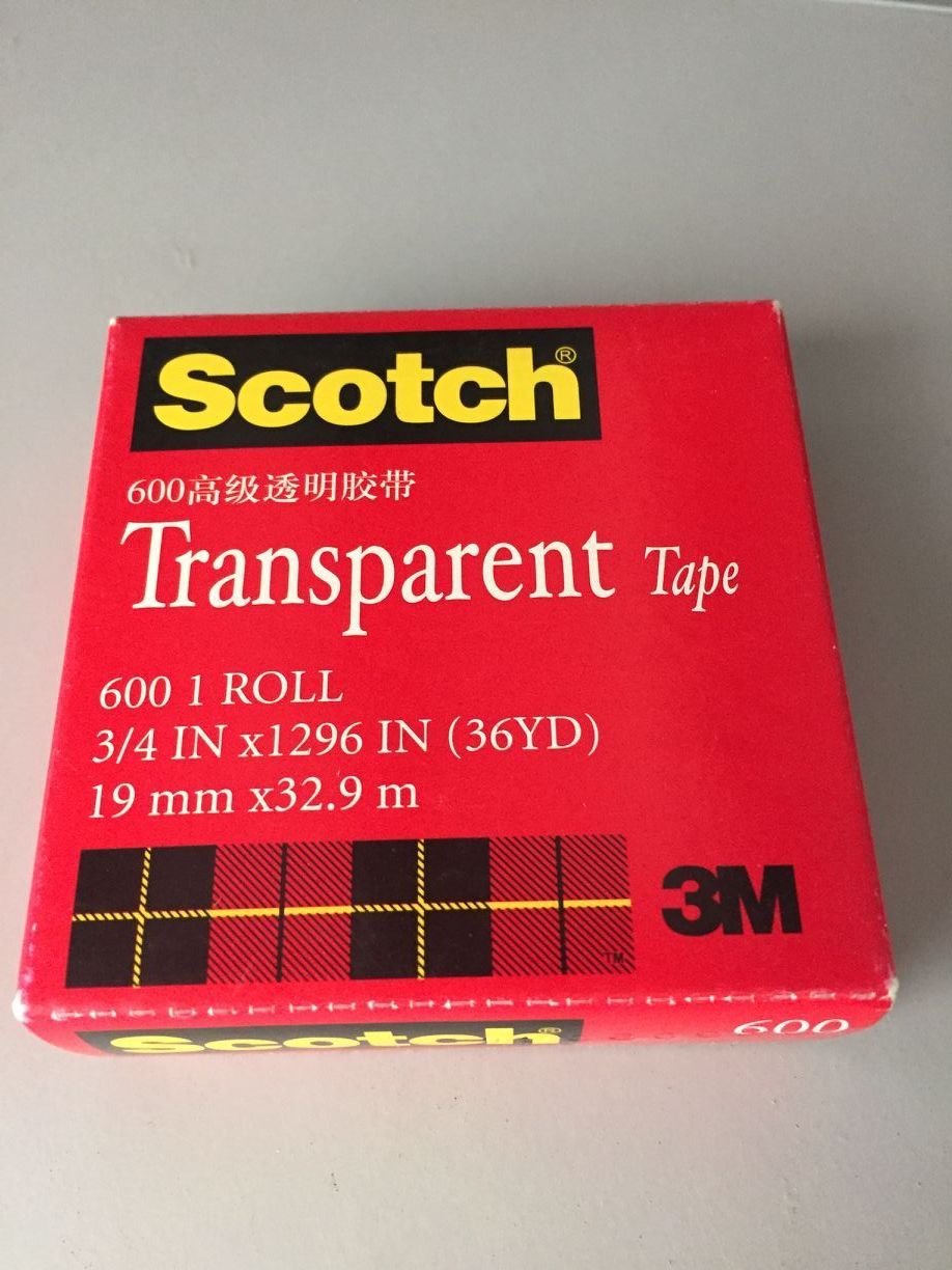 供应美国原装进口3M600测试胶带19mm*33m