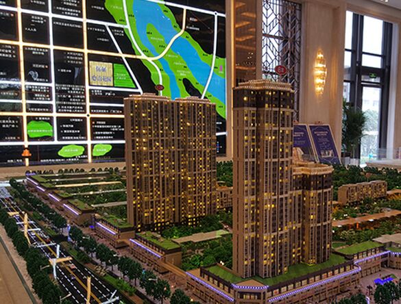 中山楼盘建筑模型、中山制作房地产模型的公司找名筑建筑模型公司