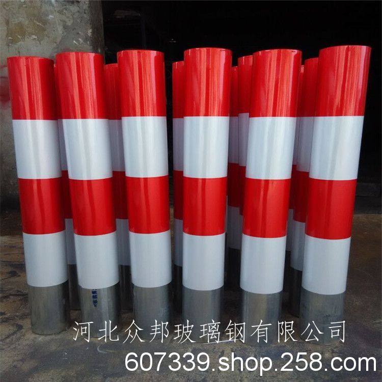 路口标志桩@公路警示柱@红白警示桩@道路警示桩