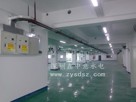 深圳写字楼布线_深圳工厂水电安装_深圳店铺水电改造