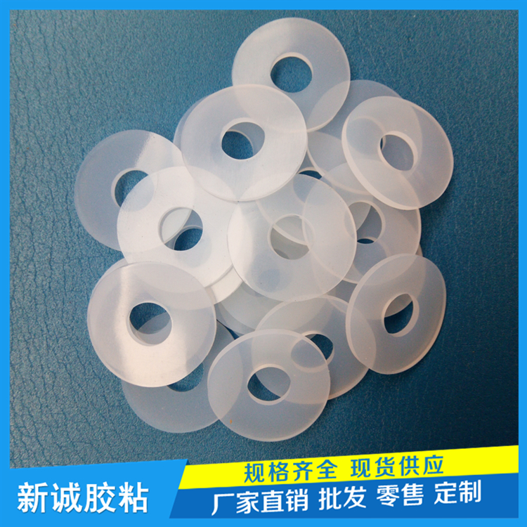 工厂定制防水硅胶圈 透明硅胶密封垫圈 黑色平垫紧固件