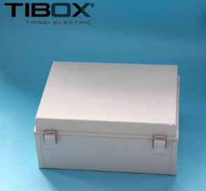 TIBOX铰链式防水接线盒端子盒MG塑料翻盖接线盒