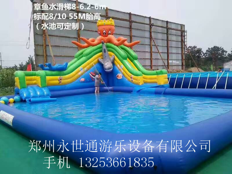 厂家***充气大滑梯公园广场赶集赶会大型蹦蹦床城堡
