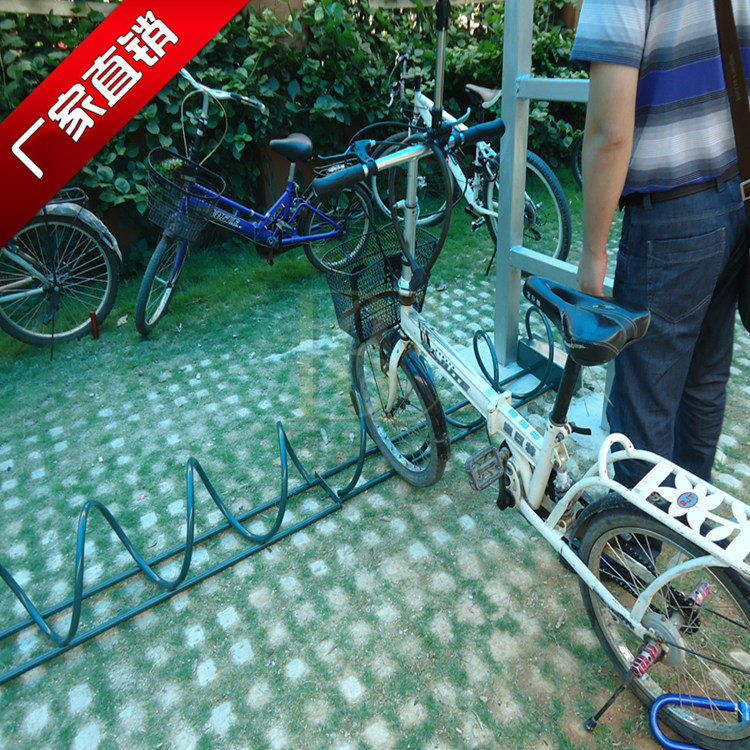 螺旋式自行车停车架厂家
