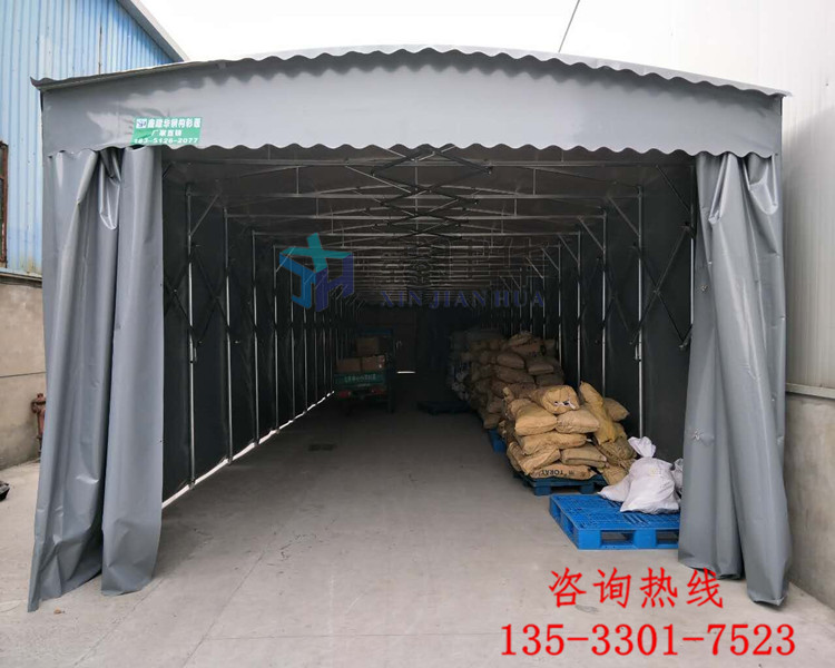 昆山工厂推拉雨棚定做移动伸缩帐篷厂家活动雨棚有哪些特点