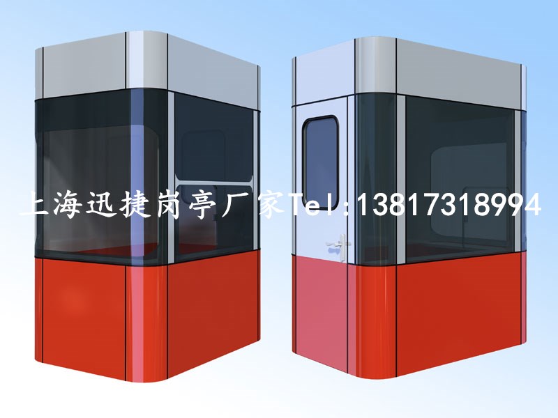 高速收费亭厂家制作 不锈钢收费亭 大型收费亭