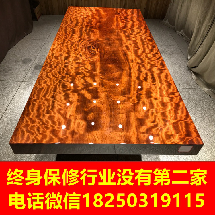 孝感市哥德温厂家销售365天阴干不易开裂巴花大板多少一平方