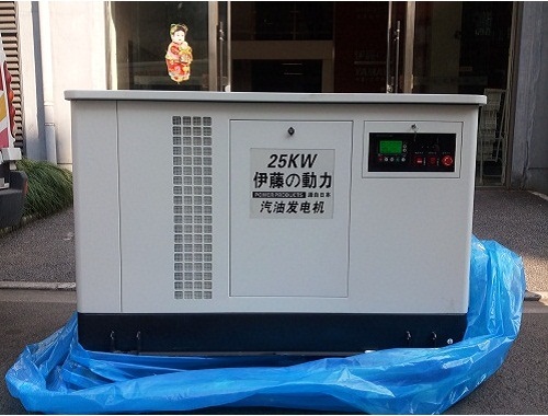 25kw汽油发电机静音箱体式