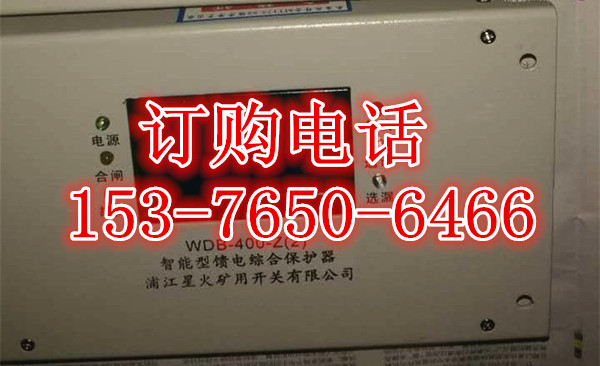 星火***WDB-400-Z(2)智能型馈电综合保护器