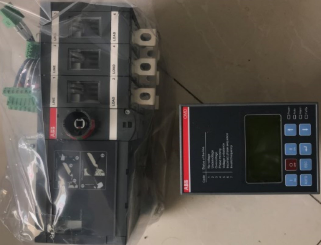 ABB双电源开关DPT160-CB011 R160 4P