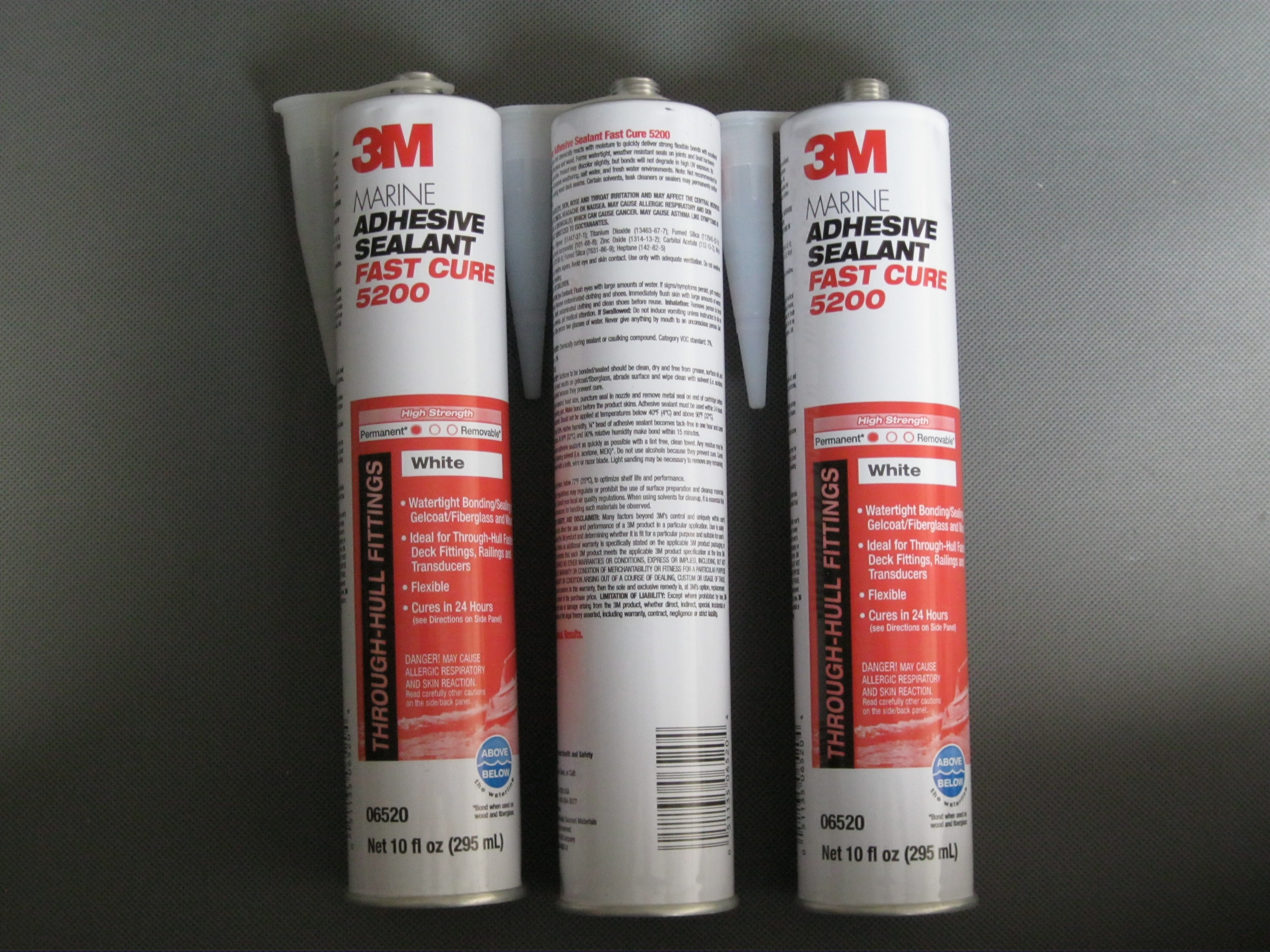 3M5200密封胶水快干型耐海水腐蚀船舶汽车专用密封胶