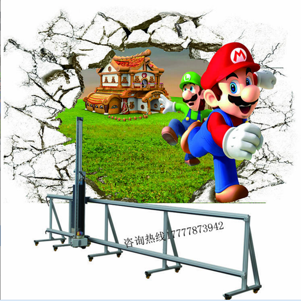 墙体彩绘机/3d喷绘机/城市文化墙绘画机/室内墙壁打印机