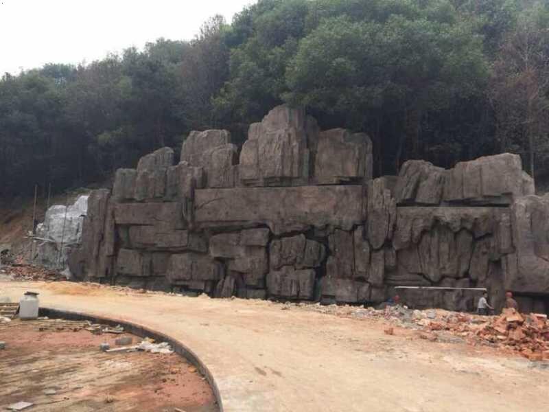 静海塑石假山制作_静海(***商家)_静海塑石假山设计