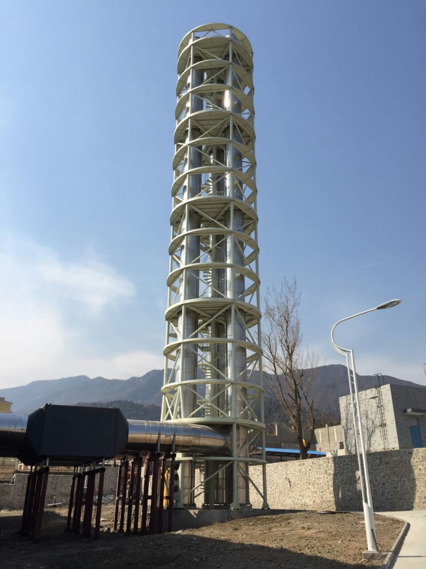 ***不锈钢管道不锈钢烟囱厂家