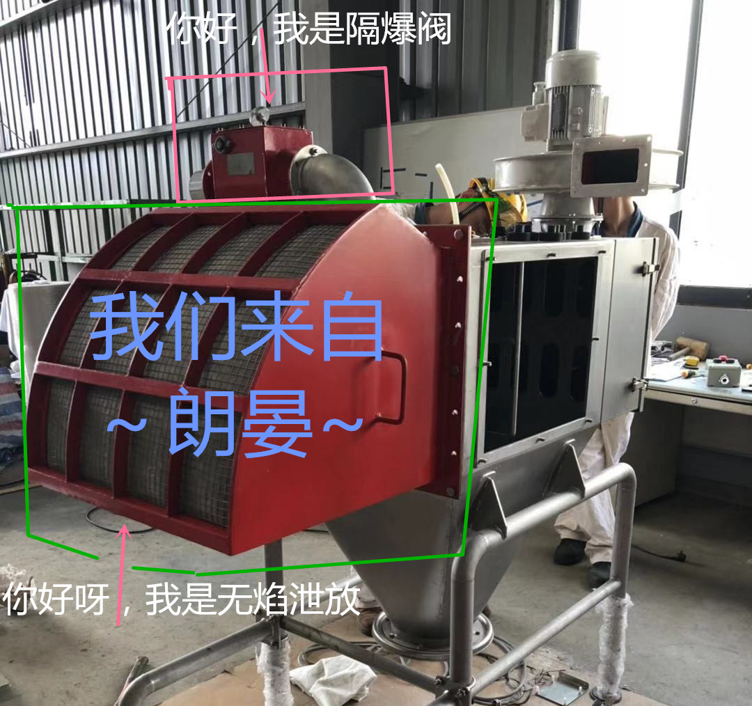 上海朗晏ＬＹ-ＷＹ无火焰型防止粉尘爆炸　保护设备