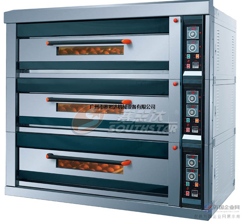NFD-60F电烤箱、赛思达三层六盘面包电烤箱