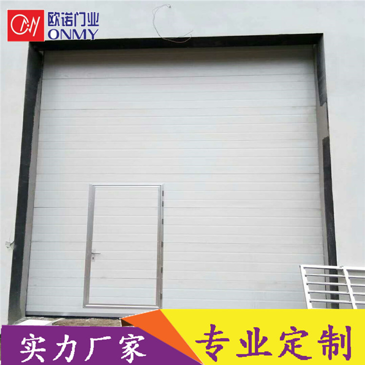 厂房电动保温提升门 车间工业滑升门 自动升降门