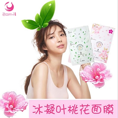 桃花氧气面膜 加速细胞代谢 促进*** 注痒补水抗衰