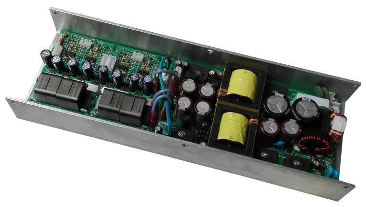 D类数字功放板模块LLC谐振开关电源双通道4欧2x700W