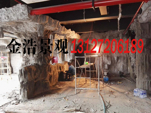 烟台人造假山瀑布设计制作公司电话