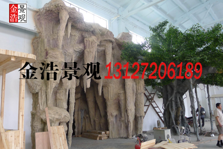 东营人造溶洞制作施工公司