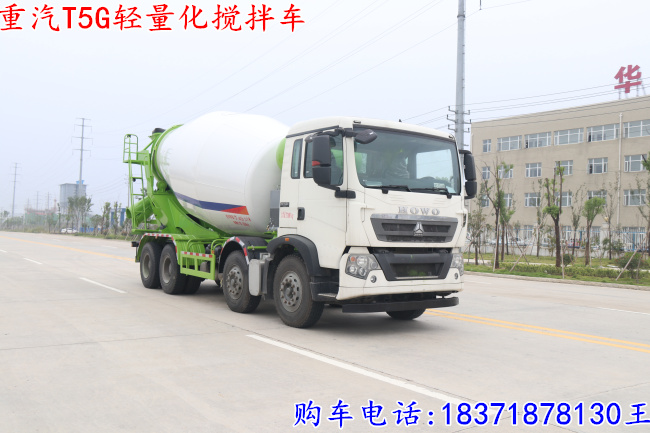 ***控制搅拌车运输后四轴轻量化搅拌车成为市场宠儿