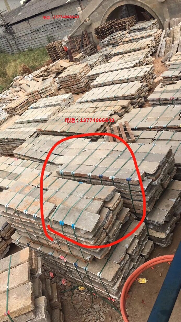 福建古建材料，旧地铺，旧台阶，古玩摆件