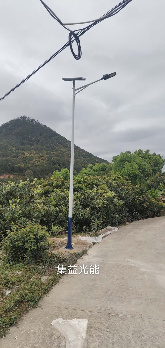 福建集益光能路灯 泉州太阳能路灯工程 洛江美丽乡村太阳能路灯
