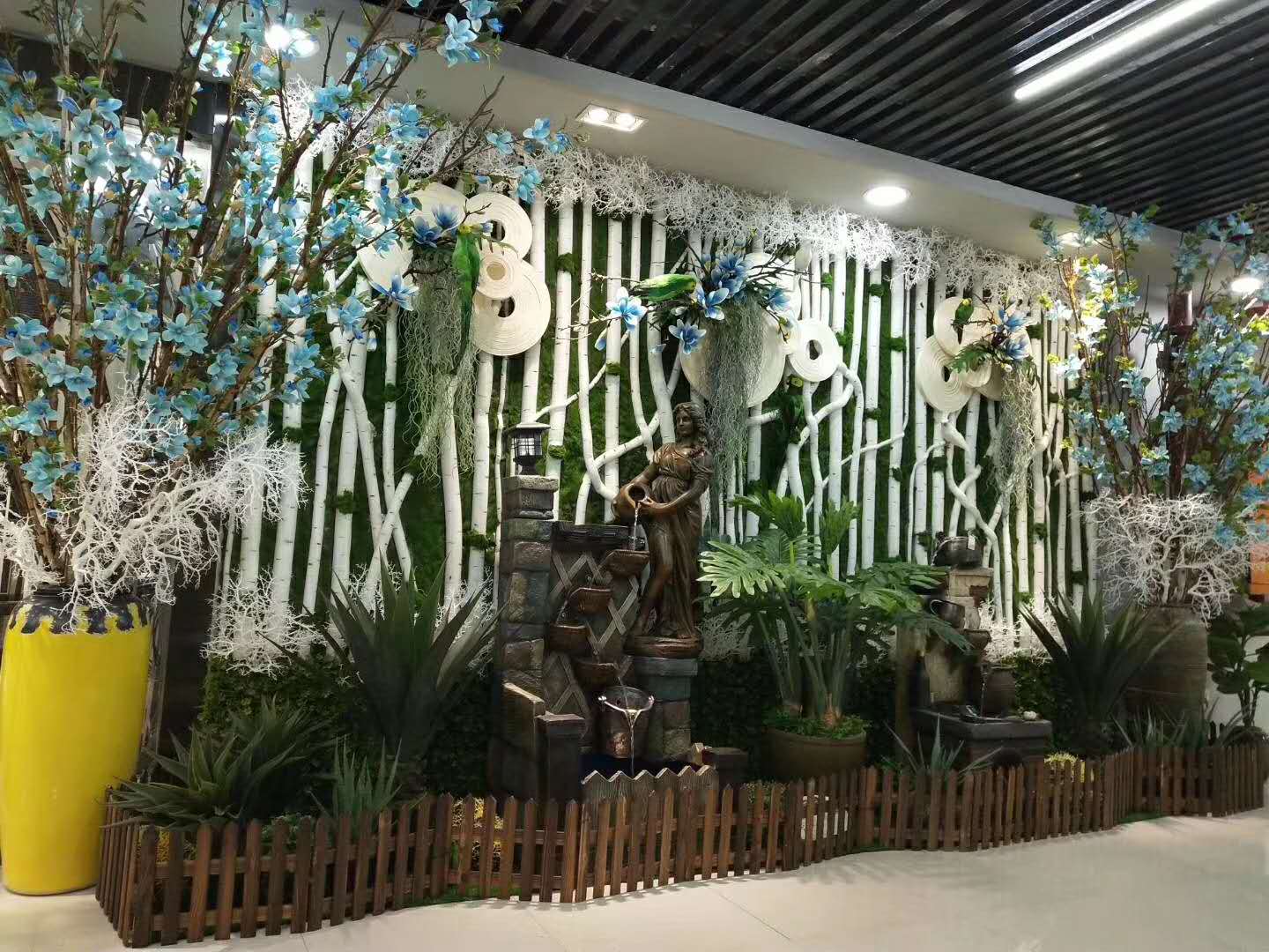 重庆仿真花批发|重庆塑料花|重庆假植物|重庆仿真植物墙制作