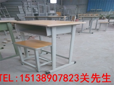 开封塑钢课桌椅|双人钢木课桌椅定制【东辉家具】客户至上