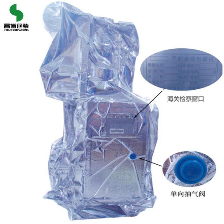 定制款带可视窗的立体铝箔袋无须拆袋复合包装制抗挤压真空锡箔袋