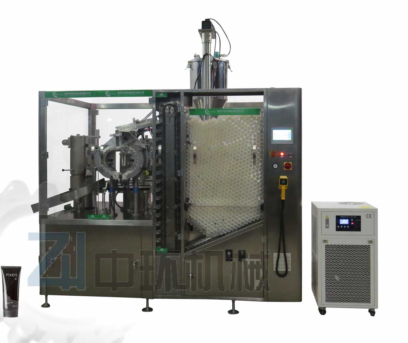 ZHF-160全自动高速软管灌装封尾机