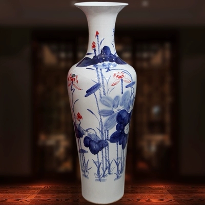 陶瓷花瓶摆件 现代简约 家居装饰品 花瓶柱价格 陶瓷花瓶