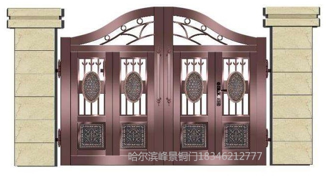 哈尔滨铜门—（酒店铜门）