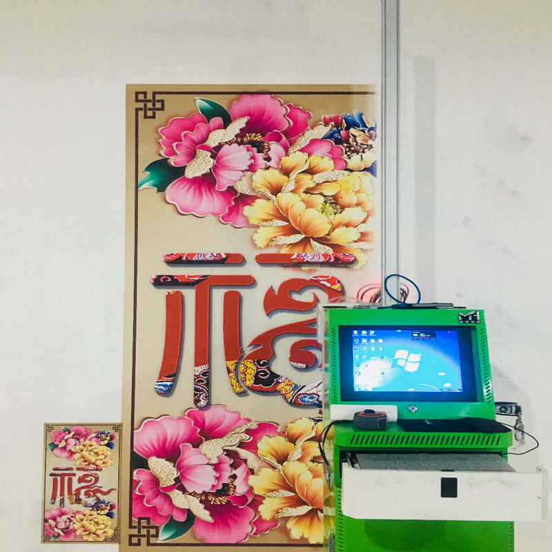 墙体喷绘数码印花机 户外大型彩绘机墙面喷绘机室内背景墙绘画机