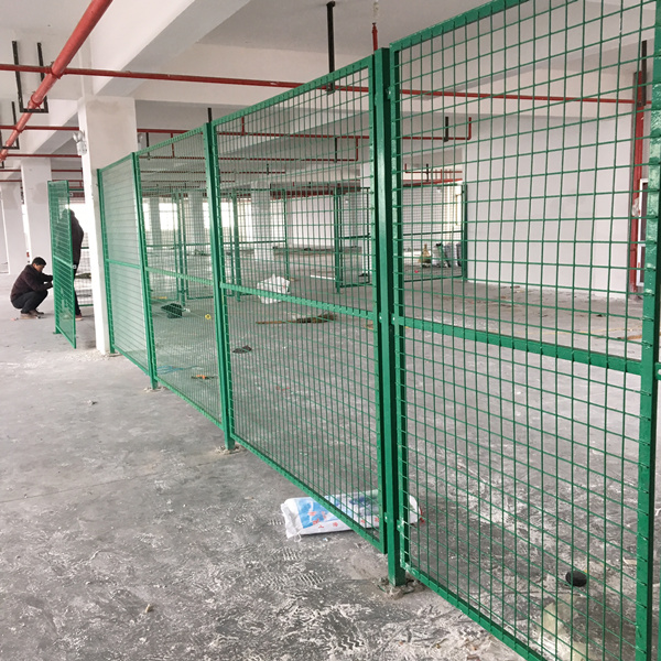 东阳车间隔离网 车间围栏网 车间隔断网 车间铁丝网安装