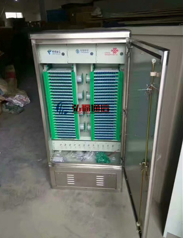 不锈钢144芯三网合一光缆交接箱