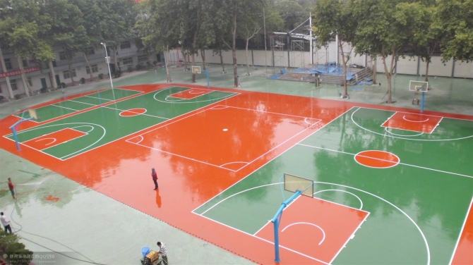 硅PU地坪，EPDM塑胶地坪-马鞍山彩坪装饰工程有限公司