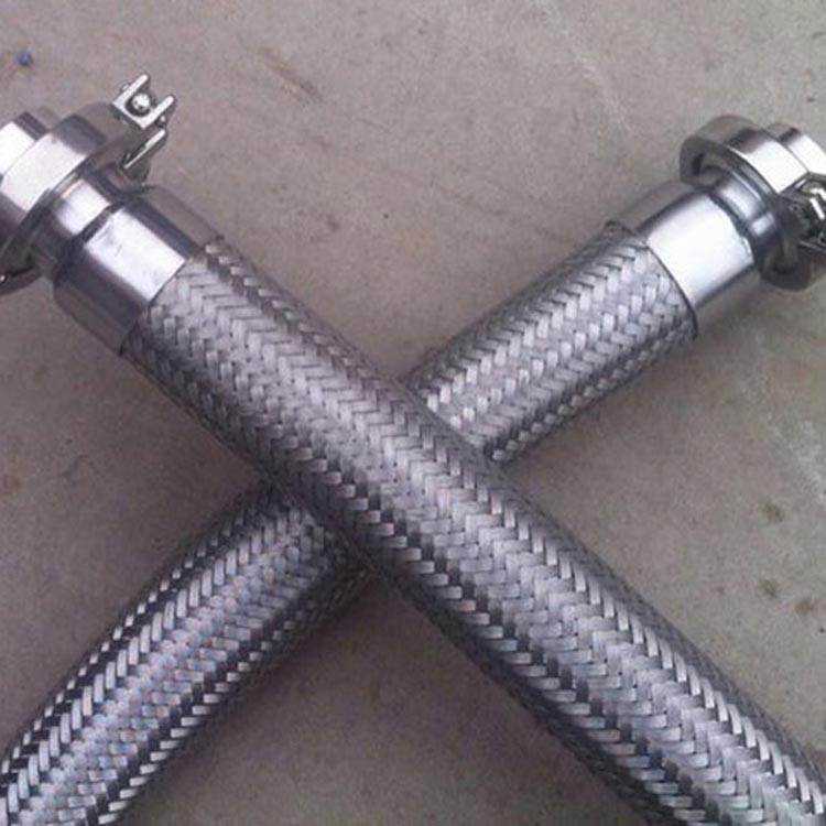 力天厂家供应扳把式快速接头金属软管 空压机金属软管价格优惠