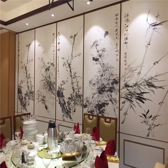 深圳酒店活动隔断屏风厂家格瑞鑫包安装