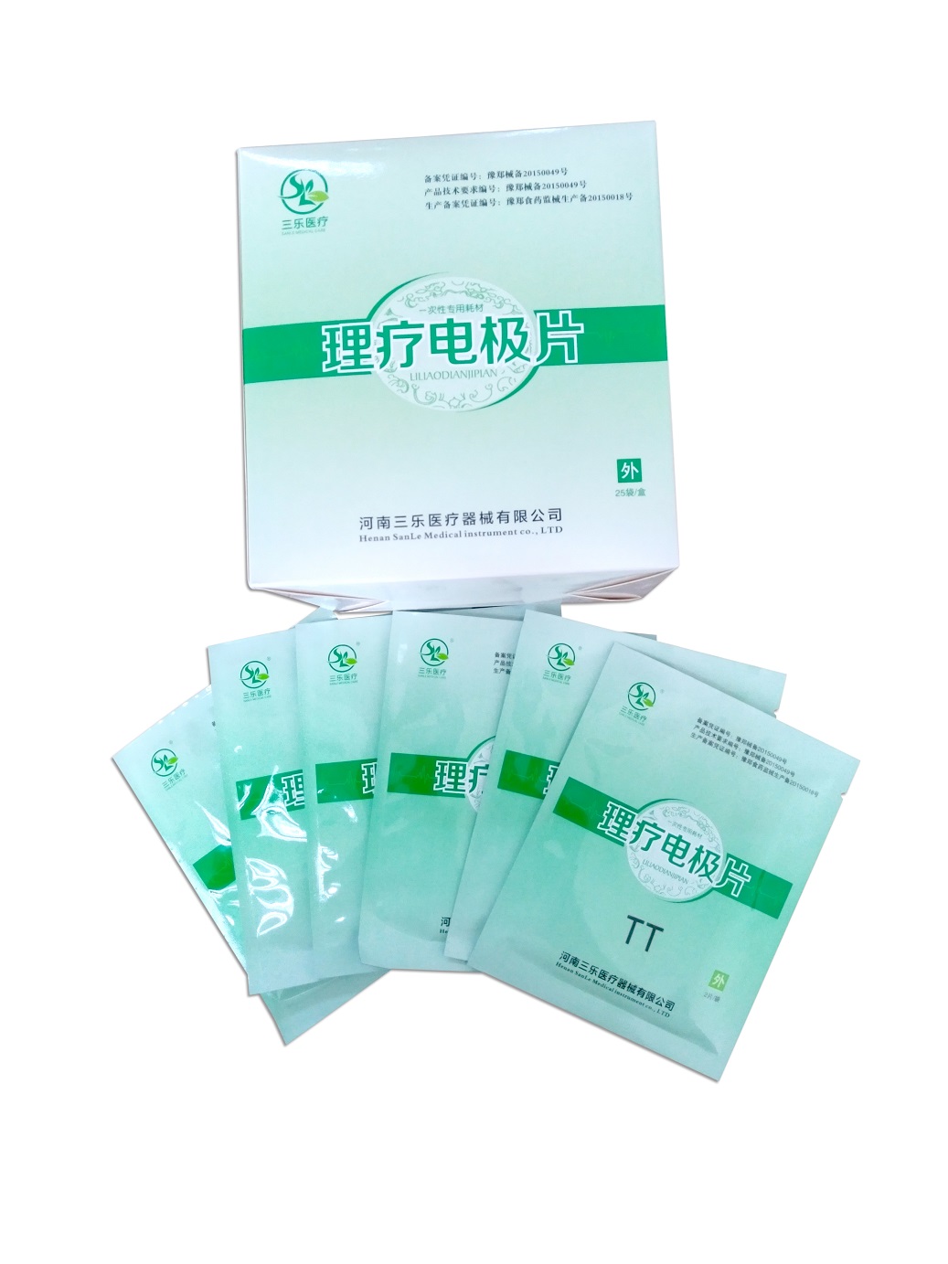 脉冲导融理疗电极片 无纺布 凝胶电极片-