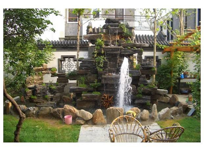 饶阳哪里有做假山的_***千层石假山制作_千层石假山鱼池
