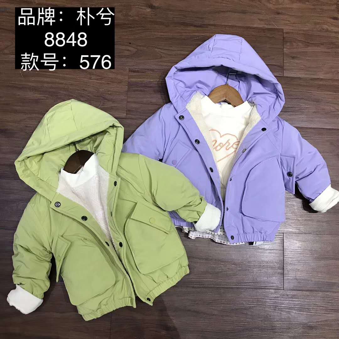 武汉汉正街【朴兮】韩版儿童外套品牌童装尾货处理***格