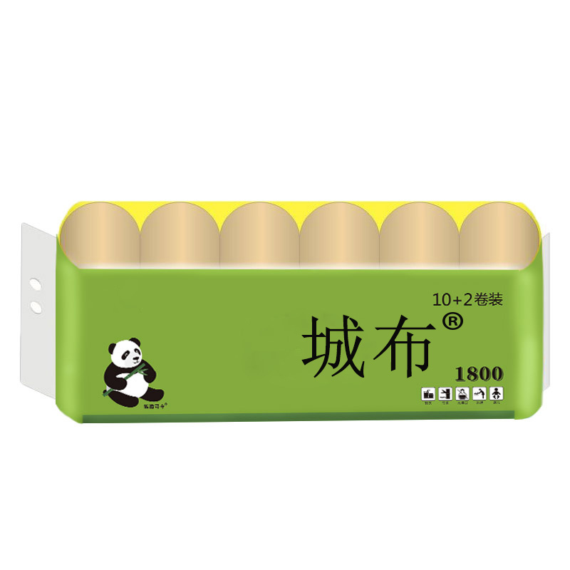 城布本色纸10+2卷1800卷纸
