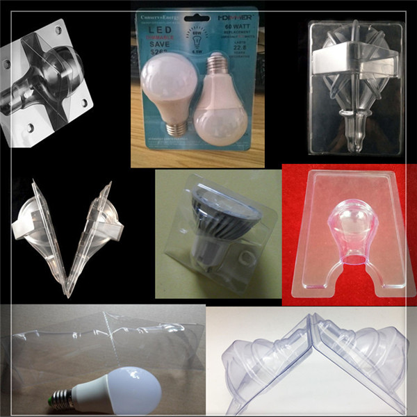 尺寸2mm暖白光球泡塑料包装托壳吸塑产品包装福建胜飞吸塑I