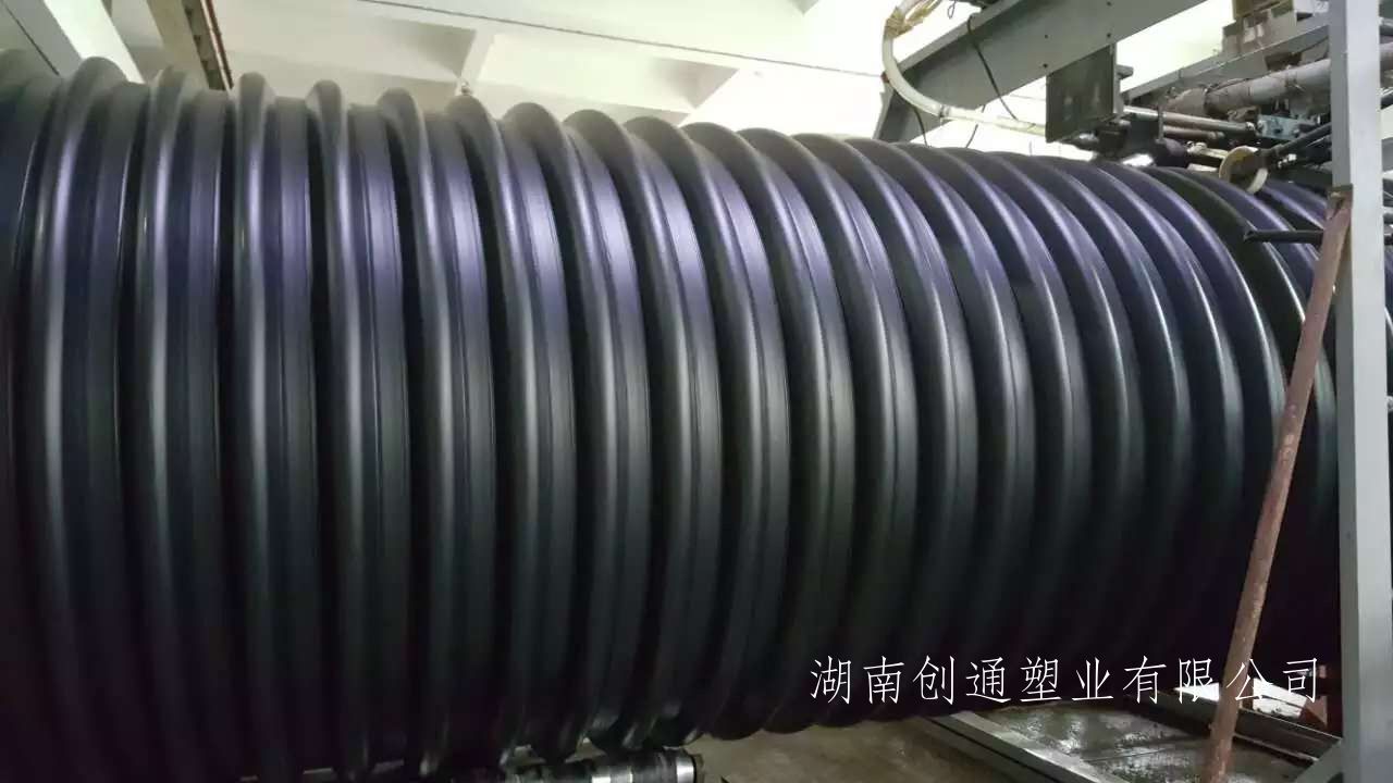 湖南邵阳***HDPE钢带增强螺旋波纹管DN300