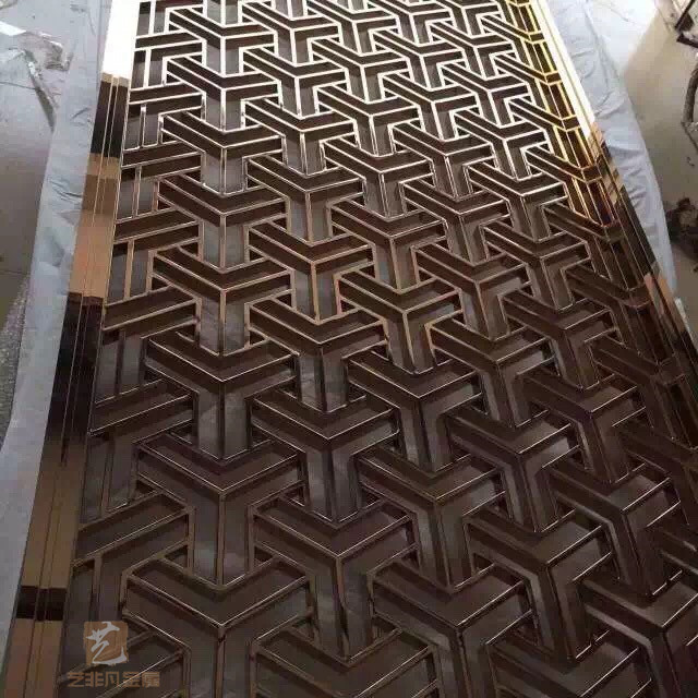 衡水酒吧不锈钢屏风厂家***