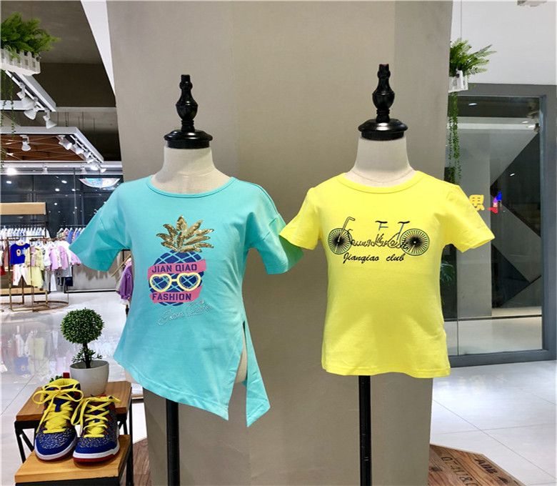 成都【剑桥】国内一二线品牌童装儿童短袖T恤***品牌童装尾货