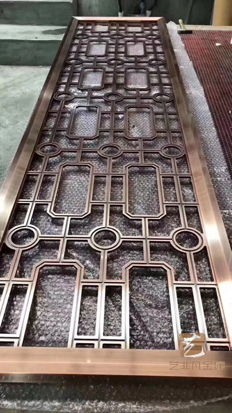 山西运城金属屏风制品精细打磨***