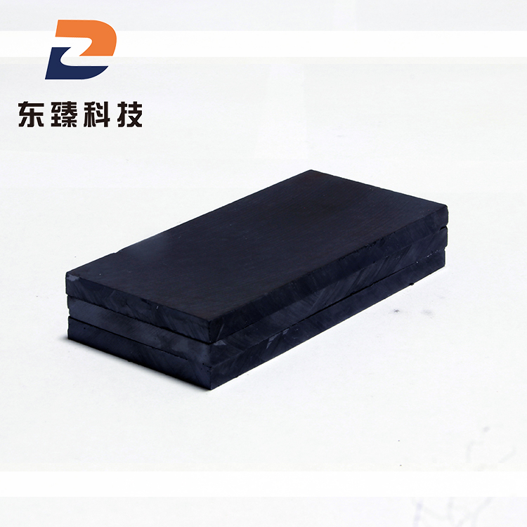 东臻100*50*6磁性耐磨陶瓷DZ-CT6磁性陶瓷